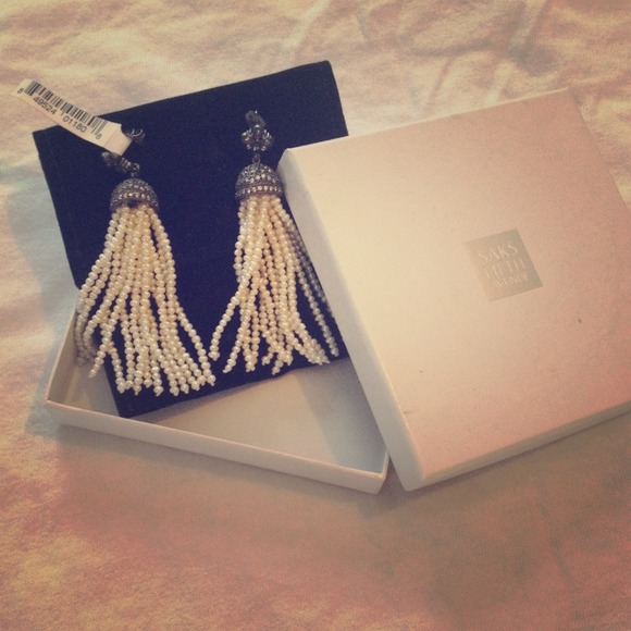 SAKS FIFTH AVENUE earrings! JUST REDUCED!!!