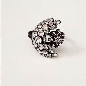 BUNDLE Rhinestone Cuff & Blue Button Down -ON HOLD