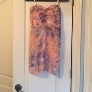 Strapless BCBG dress