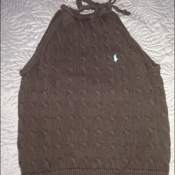 Polo Tie-neck Summer Sweater