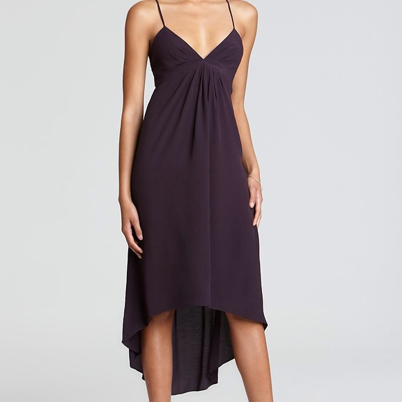Rebecca Taylor Bare Back High Low Dress