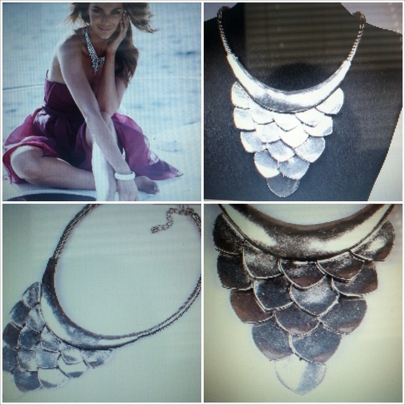 Silver Choker Necklace