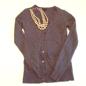 Ann Taylor gray cardigan