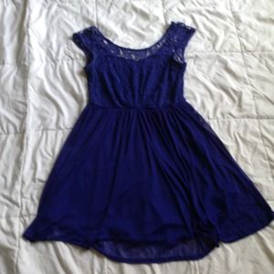 Navy blue dress