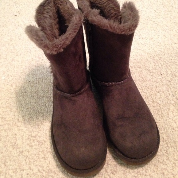 Grey Boots