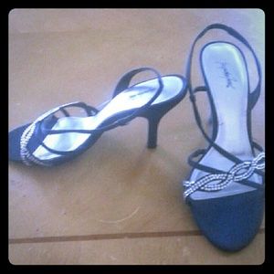 Pretty Sparkly Blue Heels