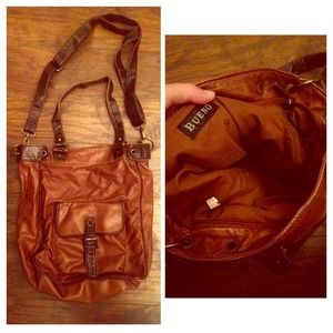 Brown shoulder bag