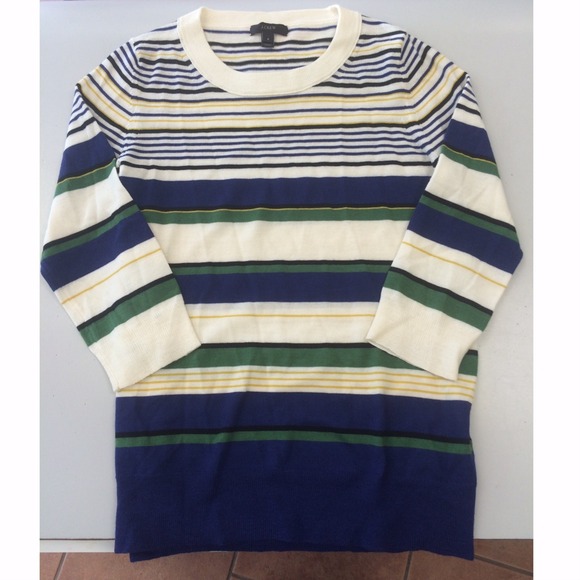 ❌BUNDLED❌• J. Crew Multistripe Tippi • NWOT • - Picture 3 of 4