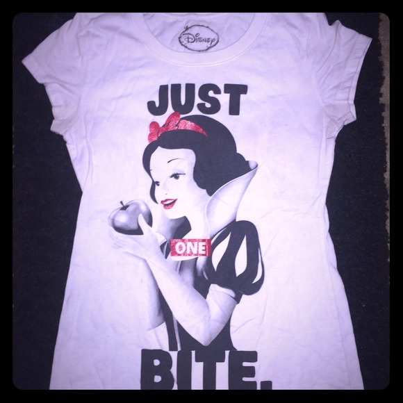 Just One Bite Disney Tee Size M