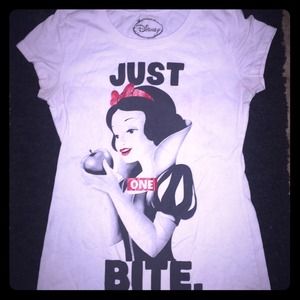 Just One Bite Disney Tee Size M