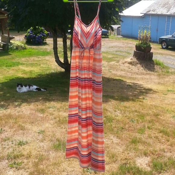 Xhilaration Dresses & Skirts - 🐠 Strpied Maxi Dress