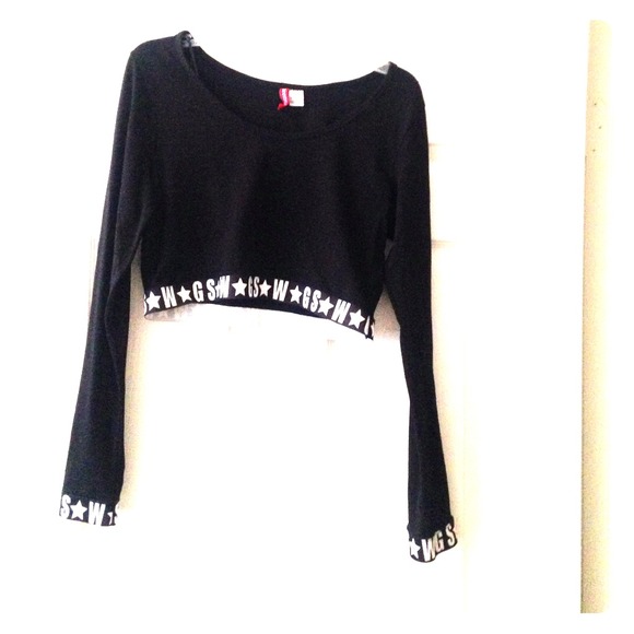 Off the shoulder crop top