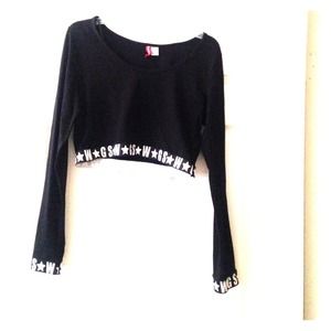 Off the shoulder crop top