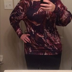 Anthropologie knit top, size Large