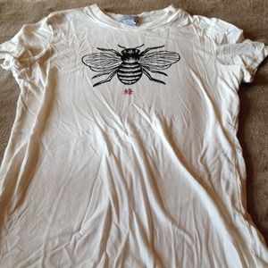 Lucky Brand tee with bumble bee graphic