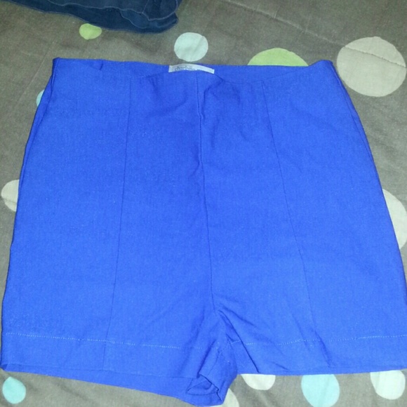Spandex high waisted shorts