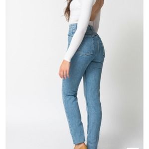 American Apparel High Waist Denim