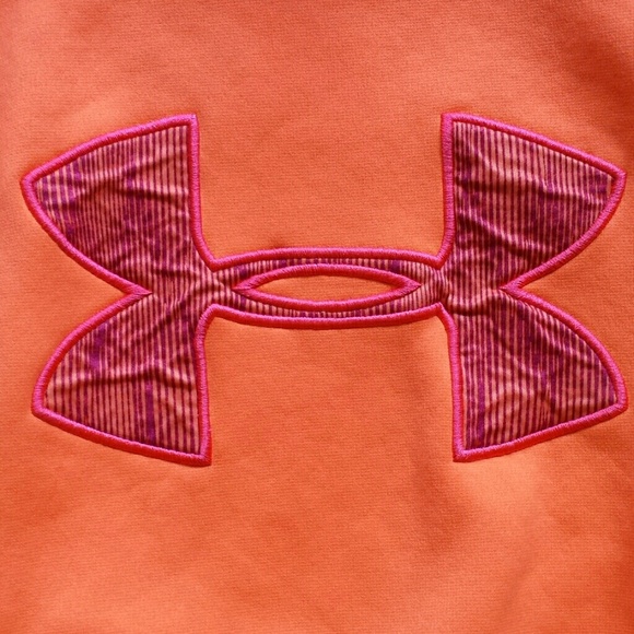 Bright Coral Underarmor Sweatshirt - Picture 2 of 3
