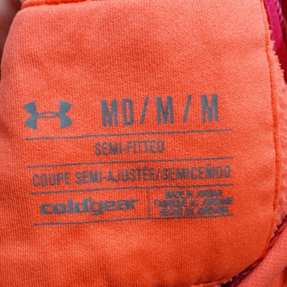 Bright Coral Underarmor Sweatshirt - Picture 3 of 3