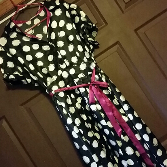Black and white dress