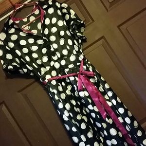 Black and white dress