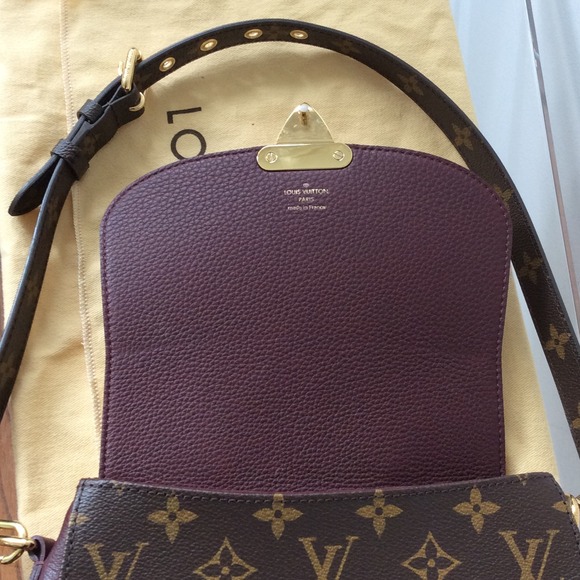 S O L D LV Eden Monogram PM Bordeaux Bag - Picture 3 of 4
