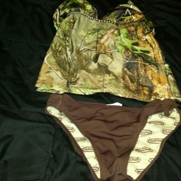 Camo bathing suit