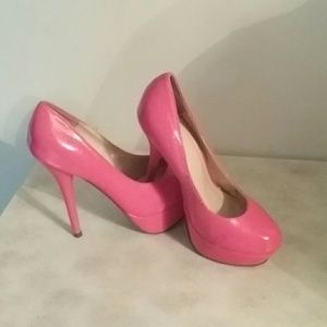 Hot pretty pink heels