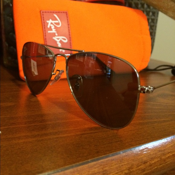 Ray Ban Jr. Mirrored Aviators - Picture 3 of 3