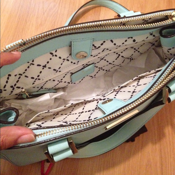 โSoldโ Kate Spade CyBlue Small Loden  Leather - Picture 2 of 4