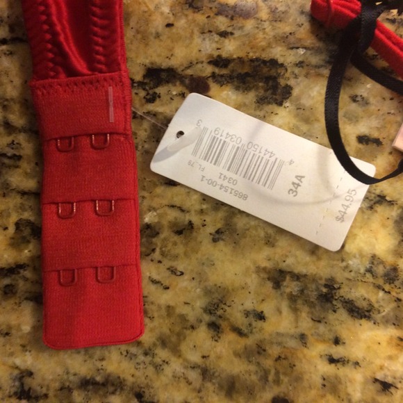 Gorgeous Red GAP Demi-cup Bra - Picture 4 of 4