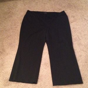 Lane Bryant black pants. Size 18P.