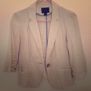 Cute beige blazer