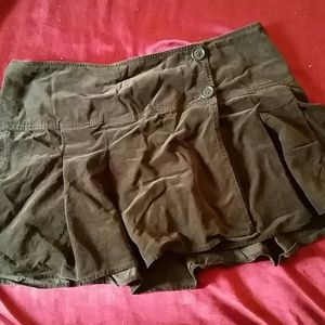 Brown Corduroy Skirt