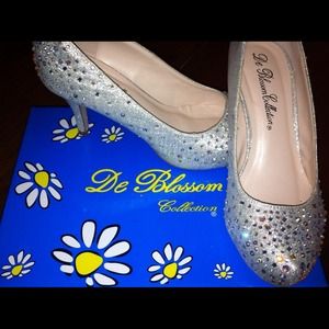 Diamond heel pumps💎👠✨