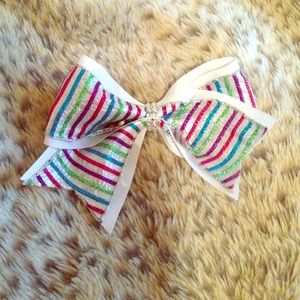 striped bow