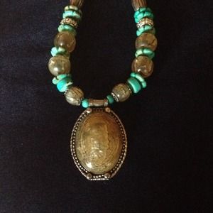 Huge Medallion Necklace