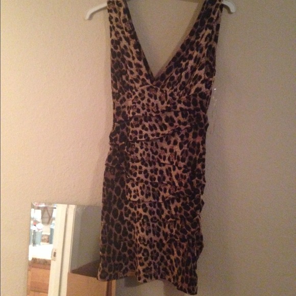 Leopard print  dress
