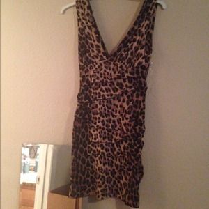 Leopard print  dress