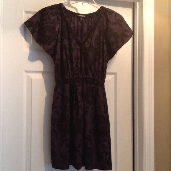 Express Gray/Black Dress Size XS