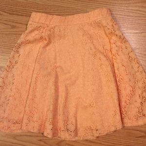 Lace skater skirt