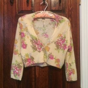 Free People cropped cardigan