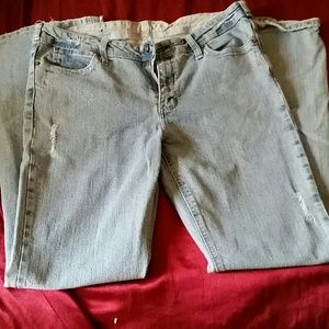 Distressed Rue 21 Jeans 13/14