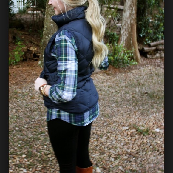J. Crew Outerwear - 🎉HP🎉 J. Crew Factory Navy Excursion Vest