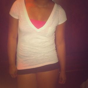 White Hollister plain shirt