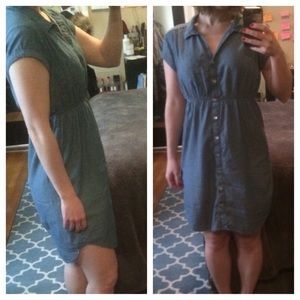 Forever 21 chambray dress