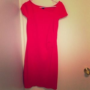 Ann Taylor red dress