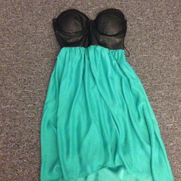 High low reverse dress