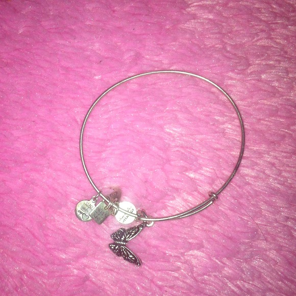 Silver Butterfly Alex and Ani Bracelet