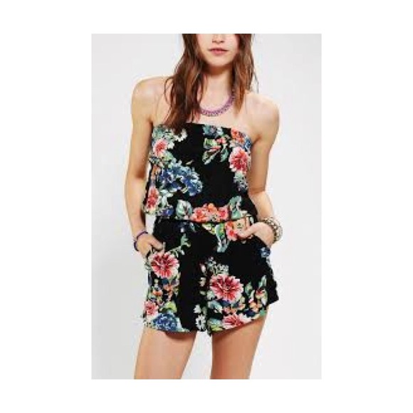 Adorable flower romper